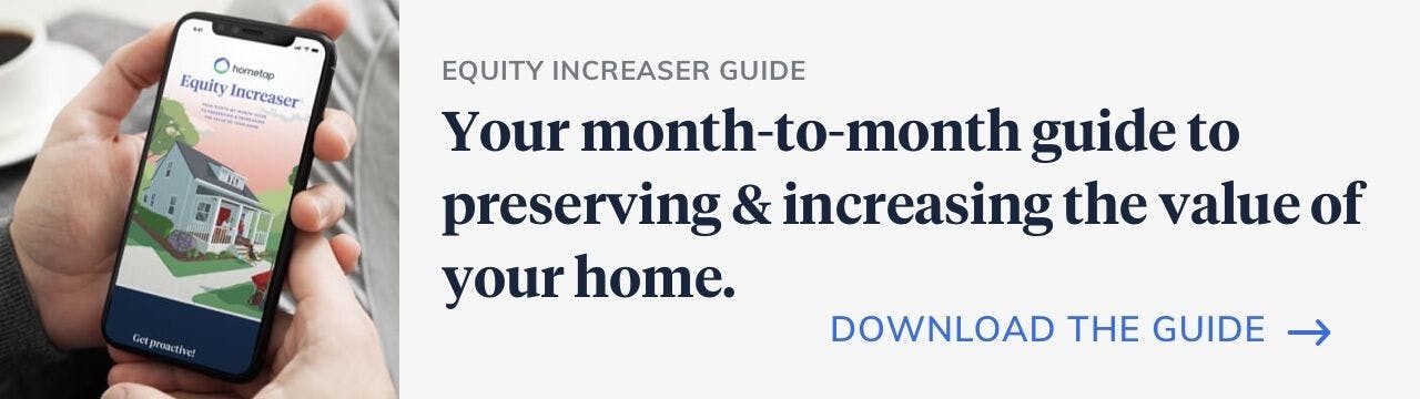 Hometap's equity increaser guide.